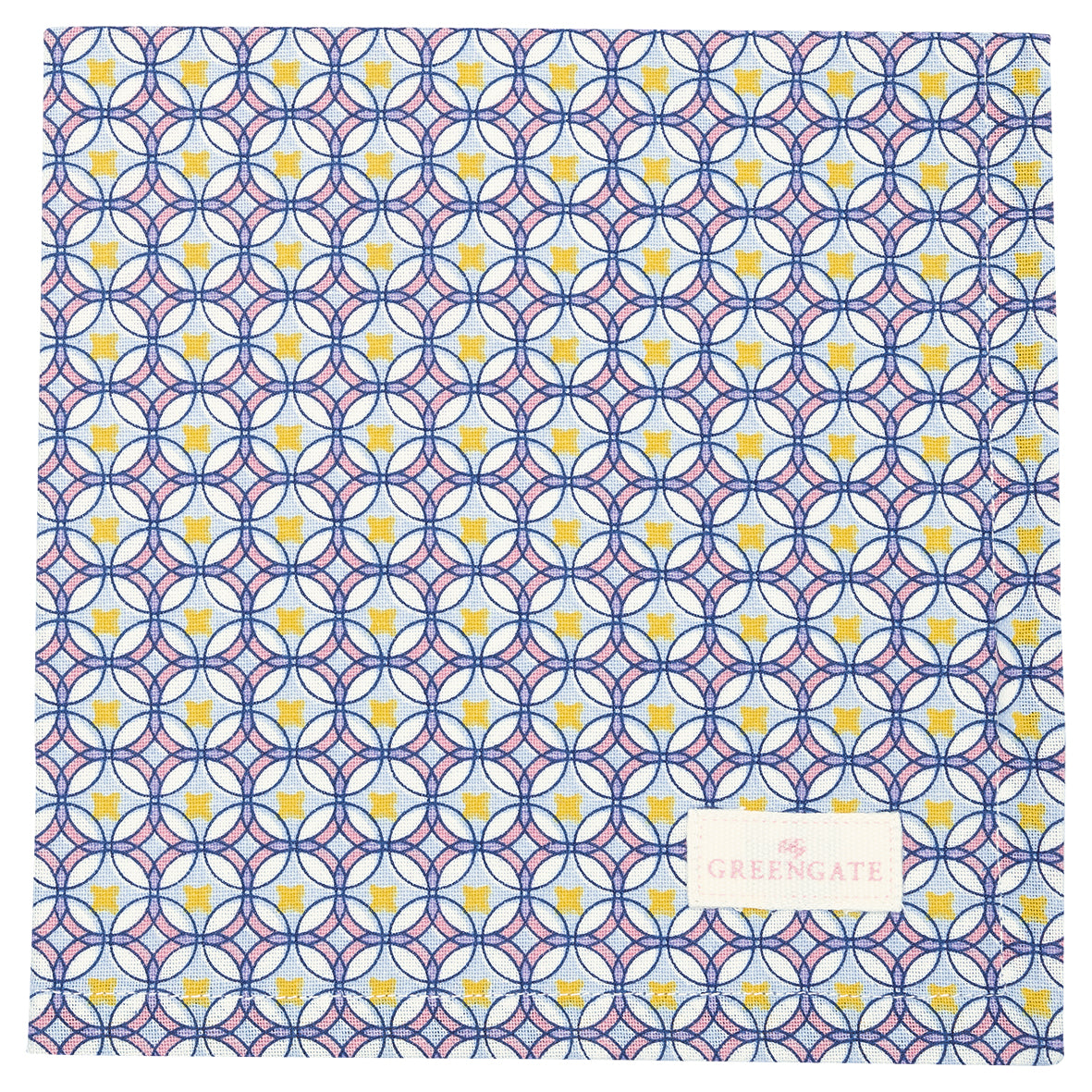 Stoffserviette Lola pale blue