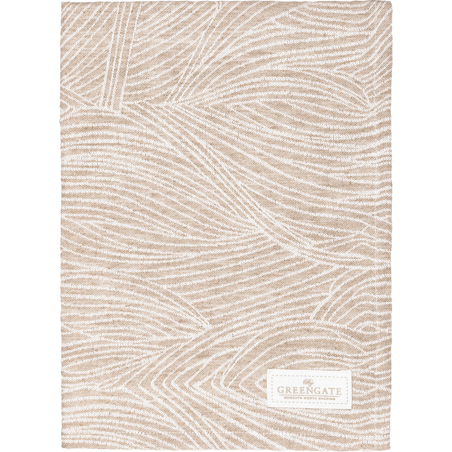 Geschirrtuch Jacquard Wilja beige