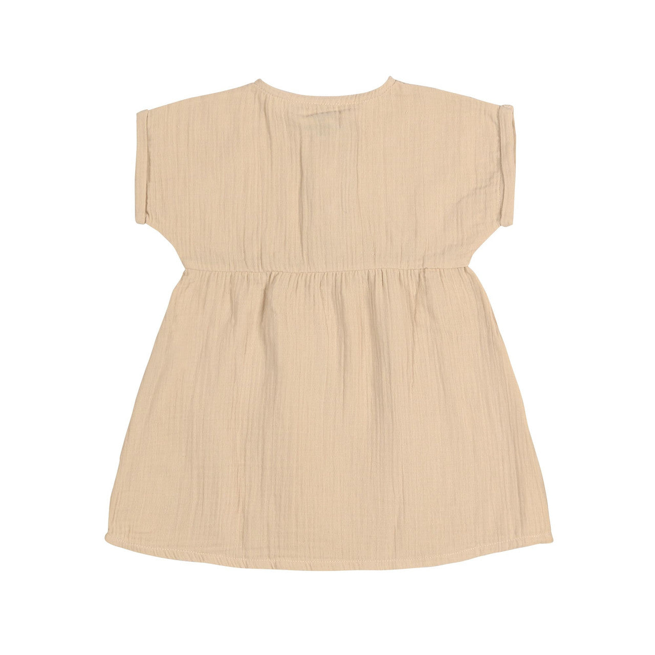 Kinderkleid GOTS Natur beige
