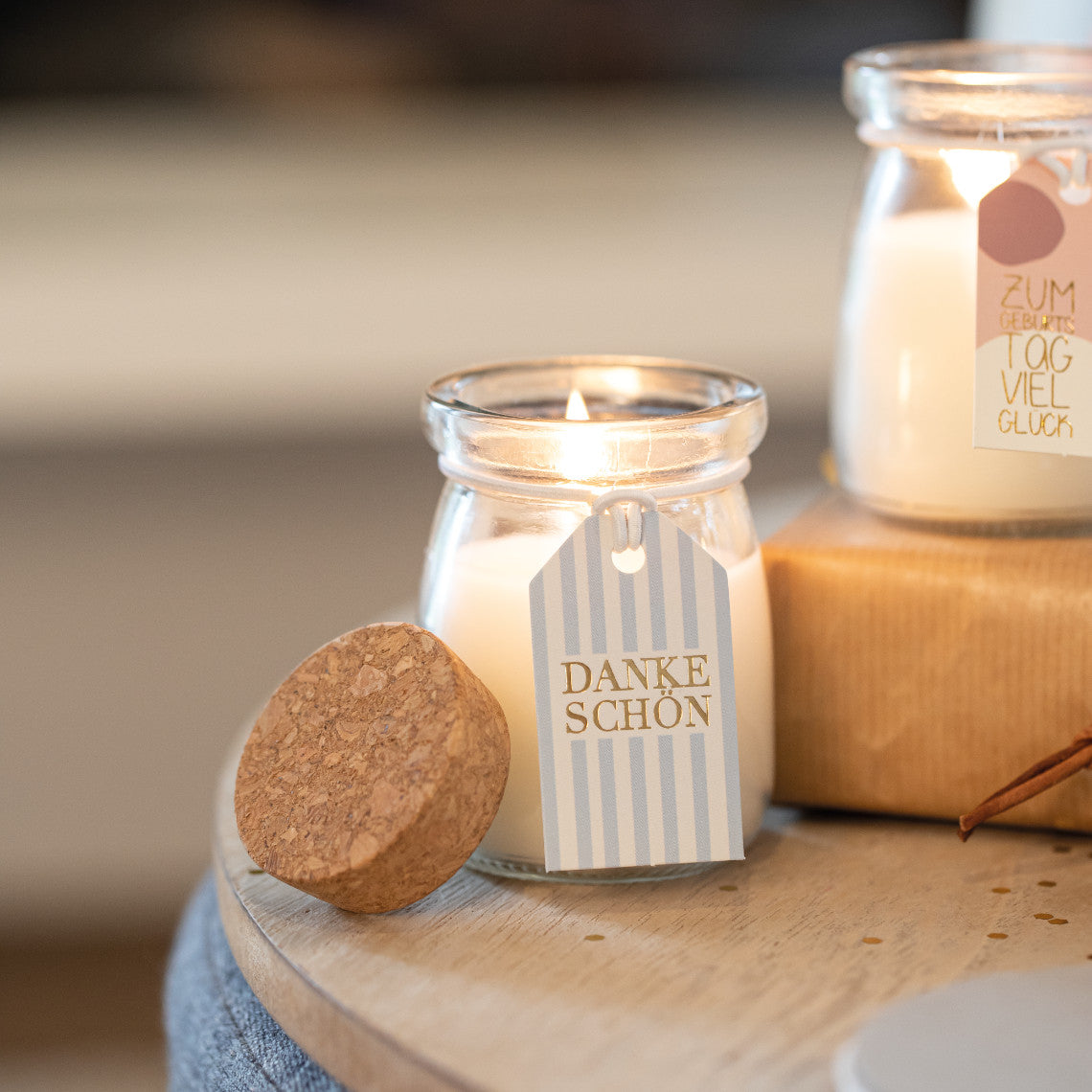 Duftkerze Dankeschön