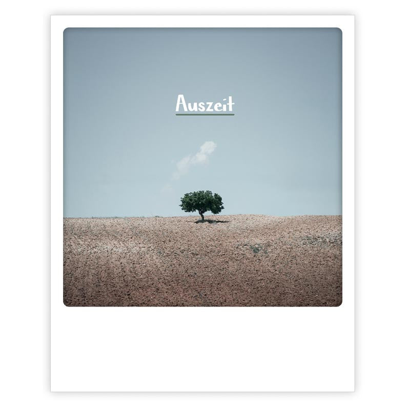 Photo-Postkarte - Auszeit
