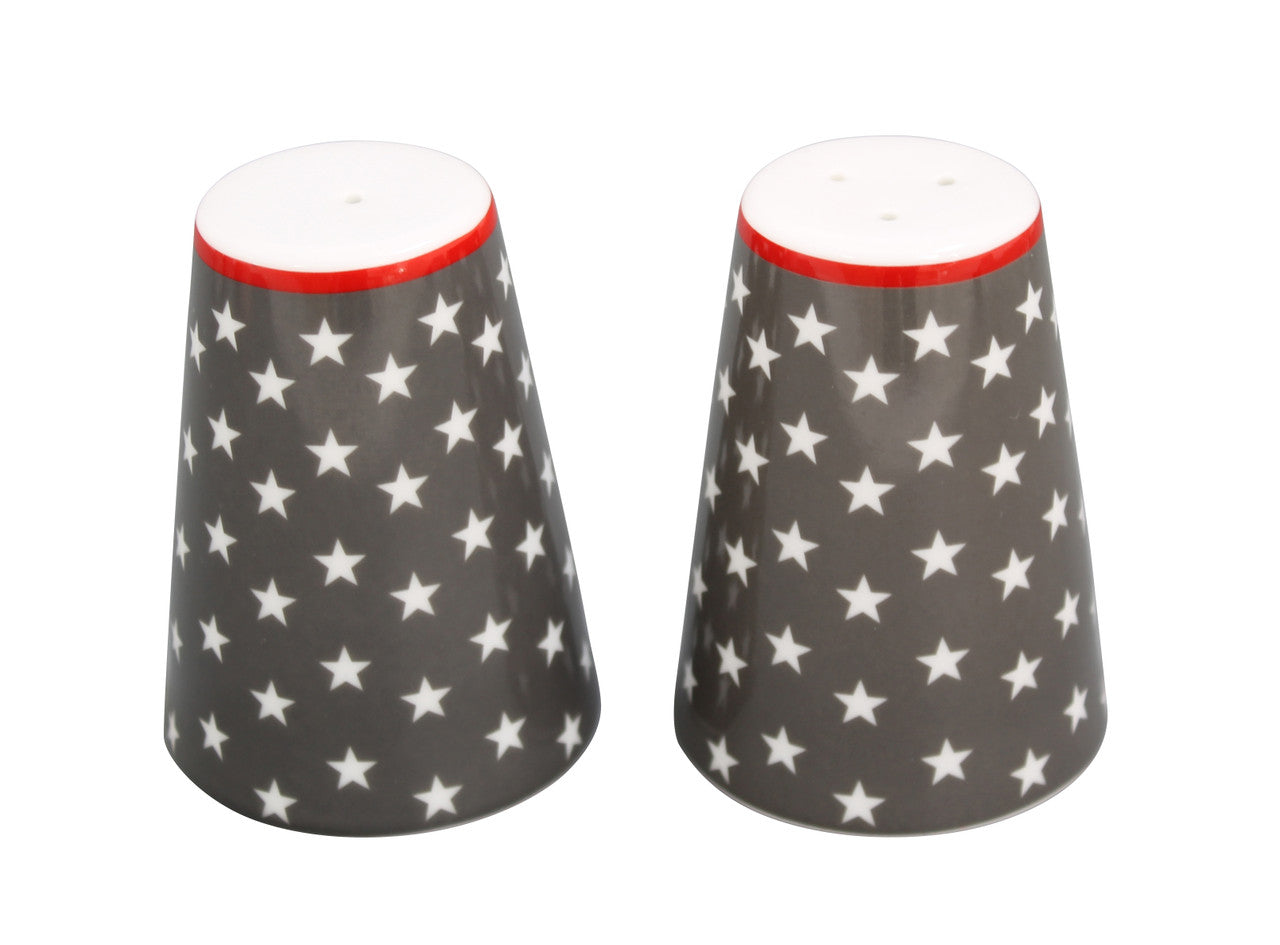 Salz - und Pfefferstreuer Charcoal Star (Set)