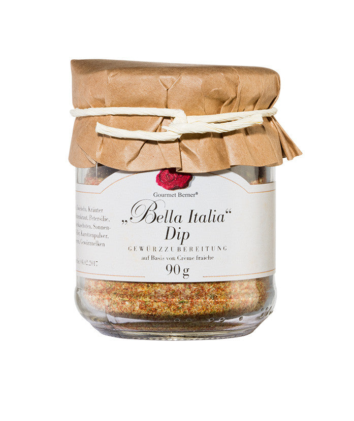 Bella Italia Dip - 90g Glas - Gourmet Berner