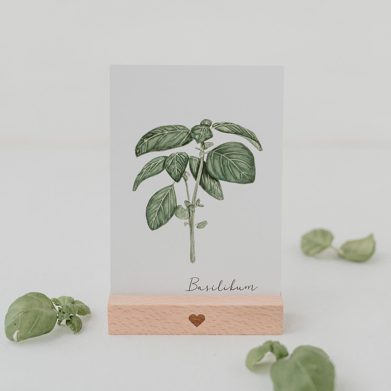 Postkartenständer Herz - 10,5 cm