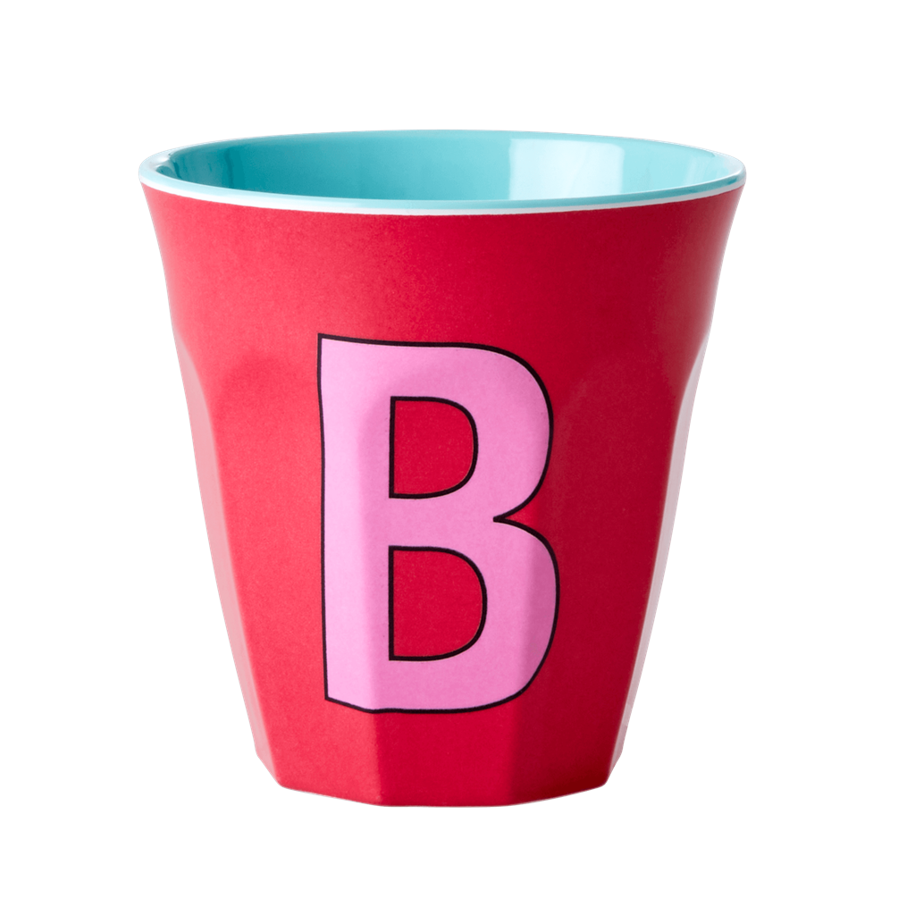 Buchstabenbecher Rot B