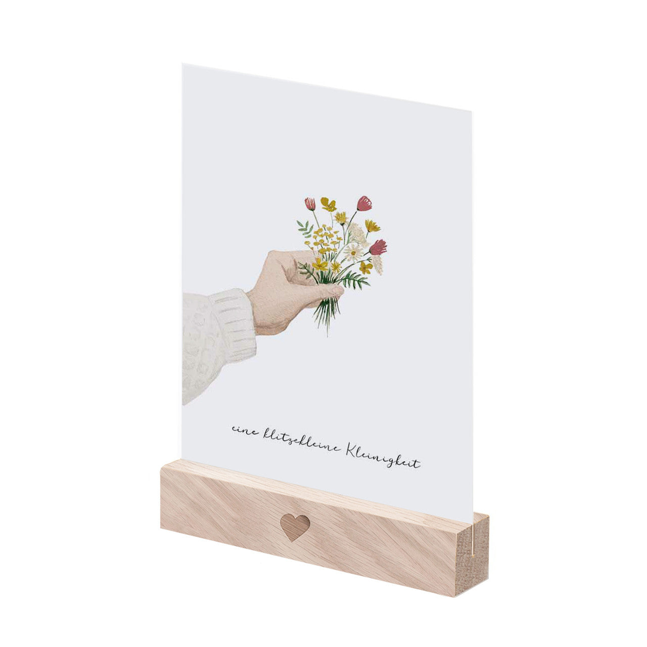 Postkartenständer Herz - 10,5 cm