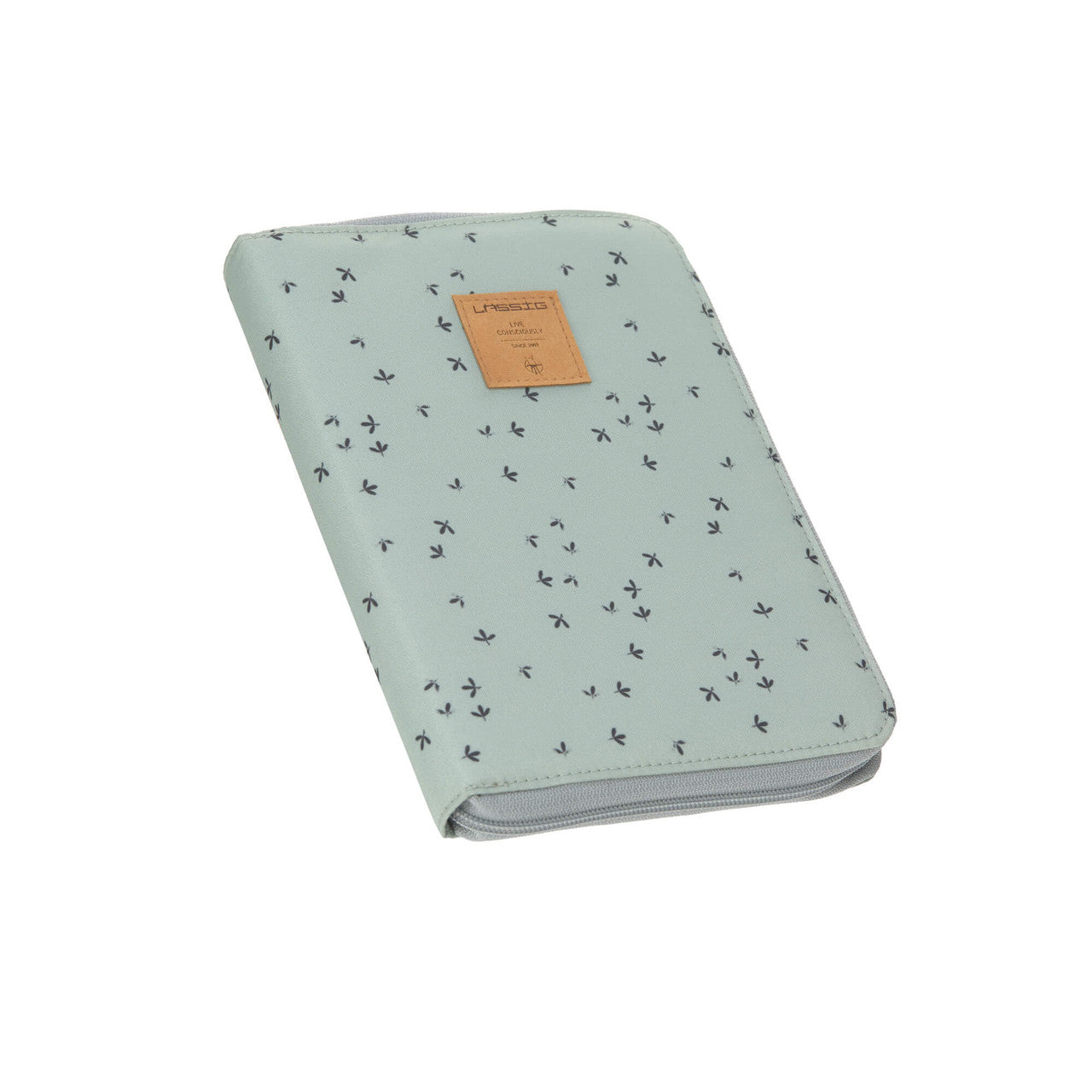 Mutterpasshülle Document Pouch Floral Mint
