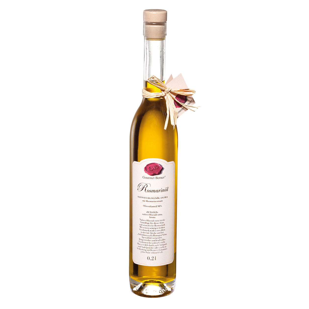 Rosmarin-Öl -0,2l - Gourmet Berner