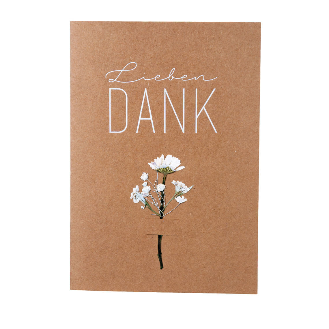Blumenkarte Lieben Dank