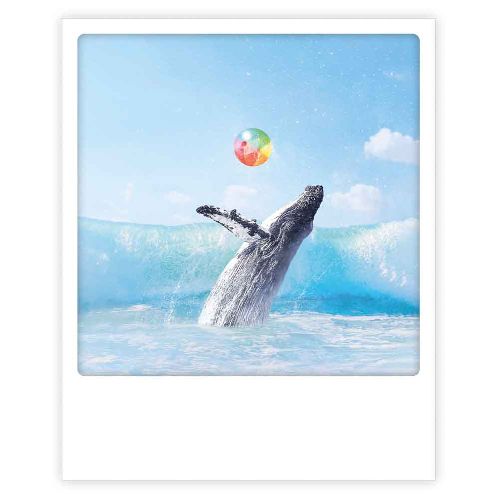 Photo Postkarte - Beach Ball