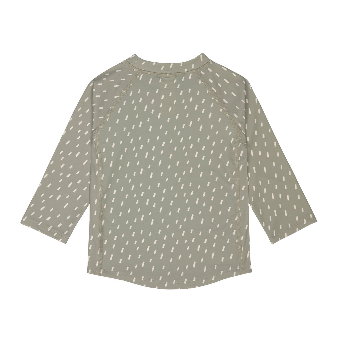 Badeshirt Langarm mit UV-Schutz Strokes Oliv