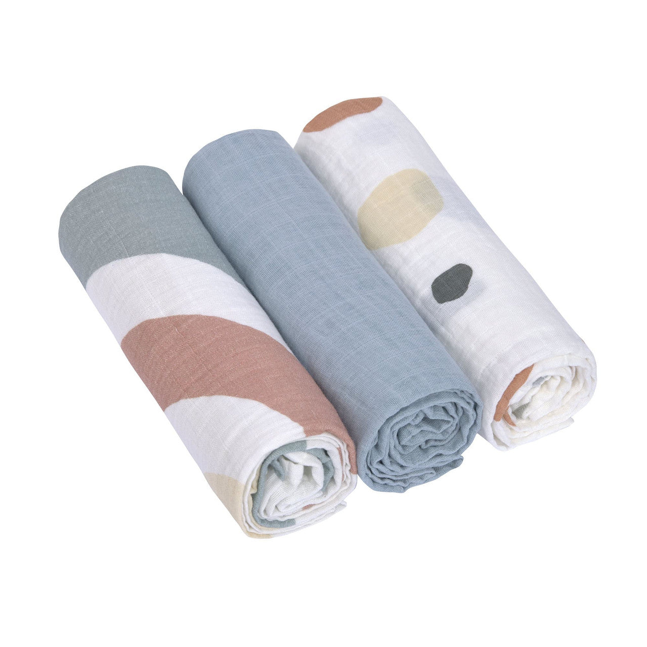 Spucktuch Rainbow Swaddle & Burp Blanket L