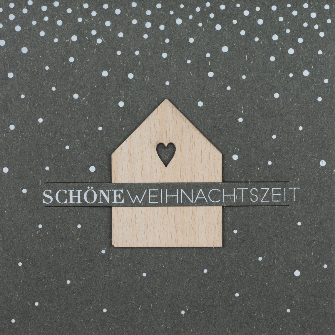 XL Steckkarte Schöne Weihnachtszeit