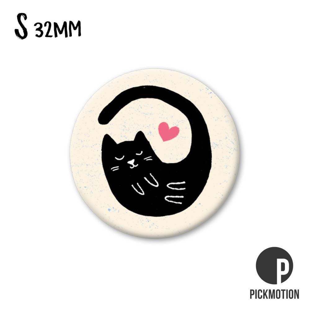 Magnet S - Little black cat