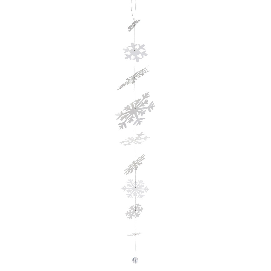 Schneeflockenkette große Schneeflocken