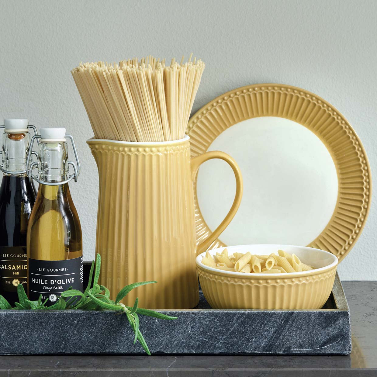 Eierbecher Alice - honey mustard