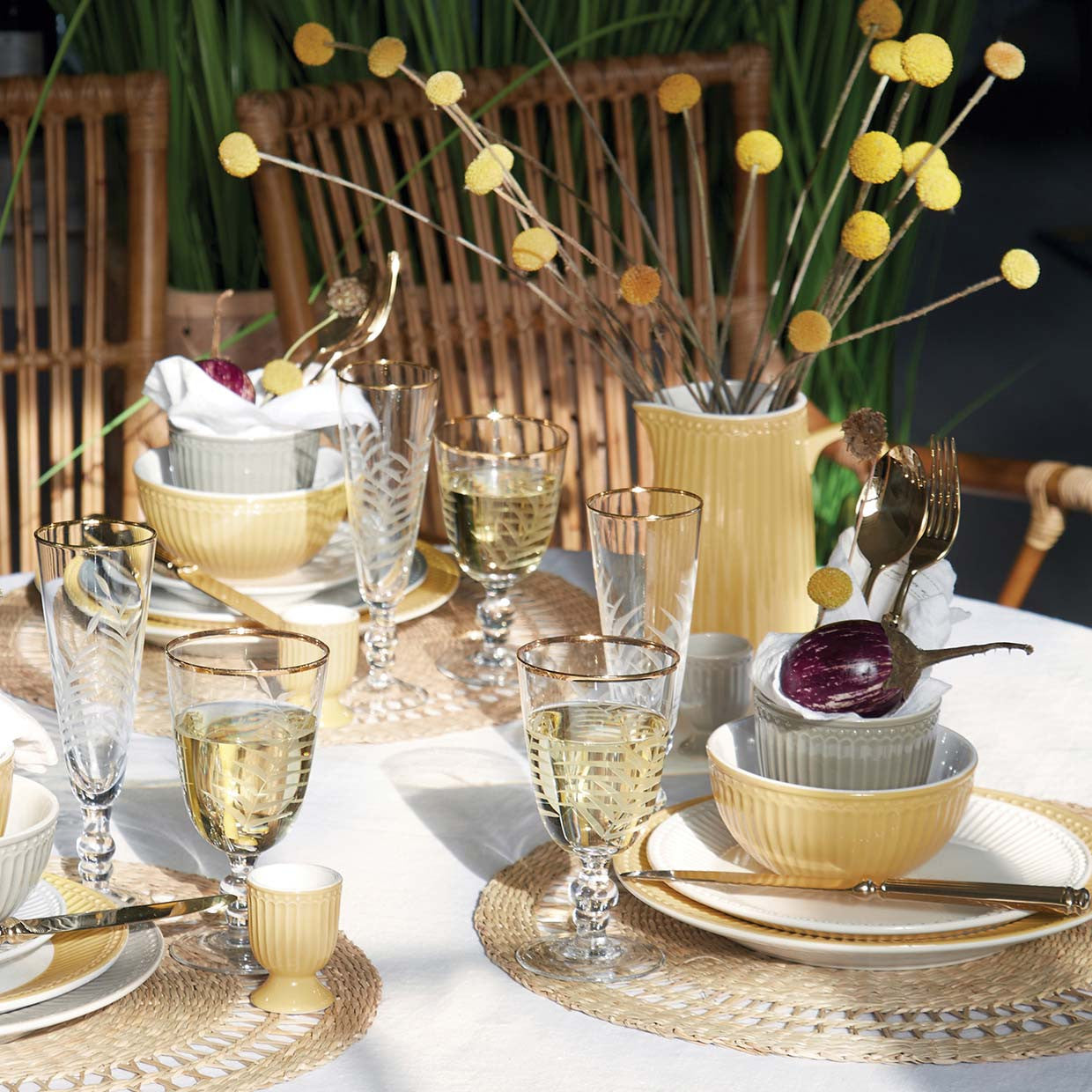 Eierbecher Alice - honey mustard