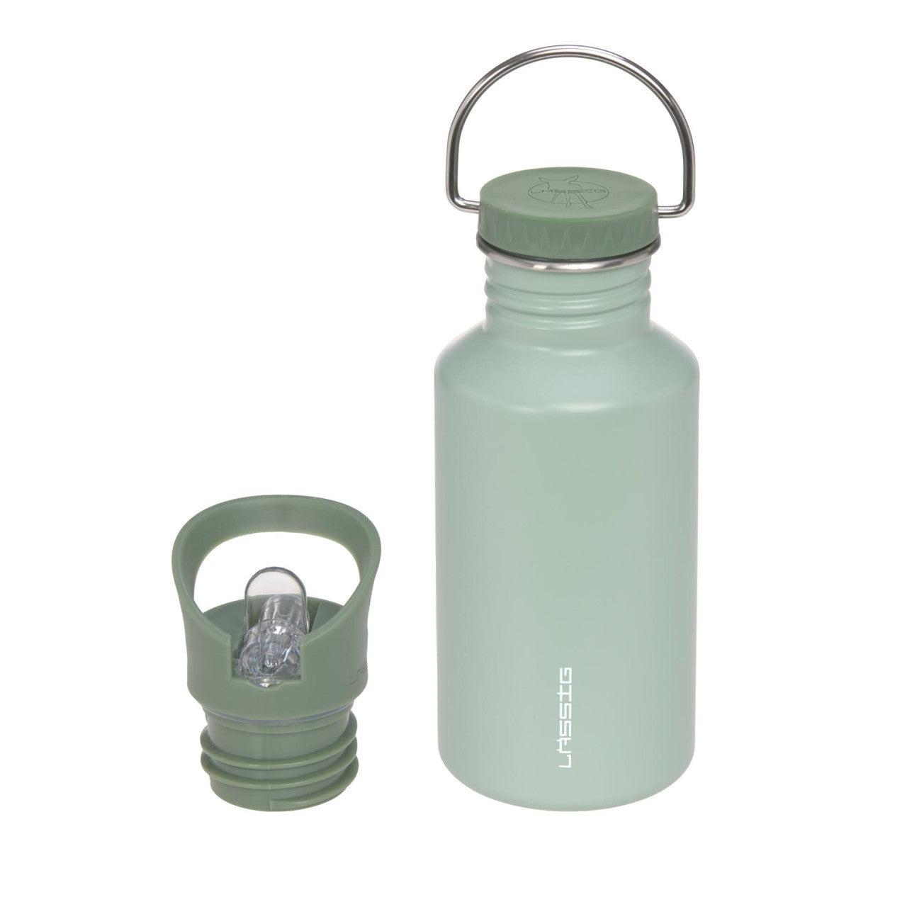 Edelstahl Kinder Trinkflasche Unique Grün
