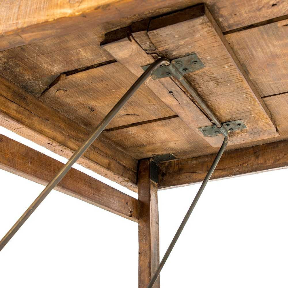 Konsole im Vintagestil - natur - 180x40x76 cm