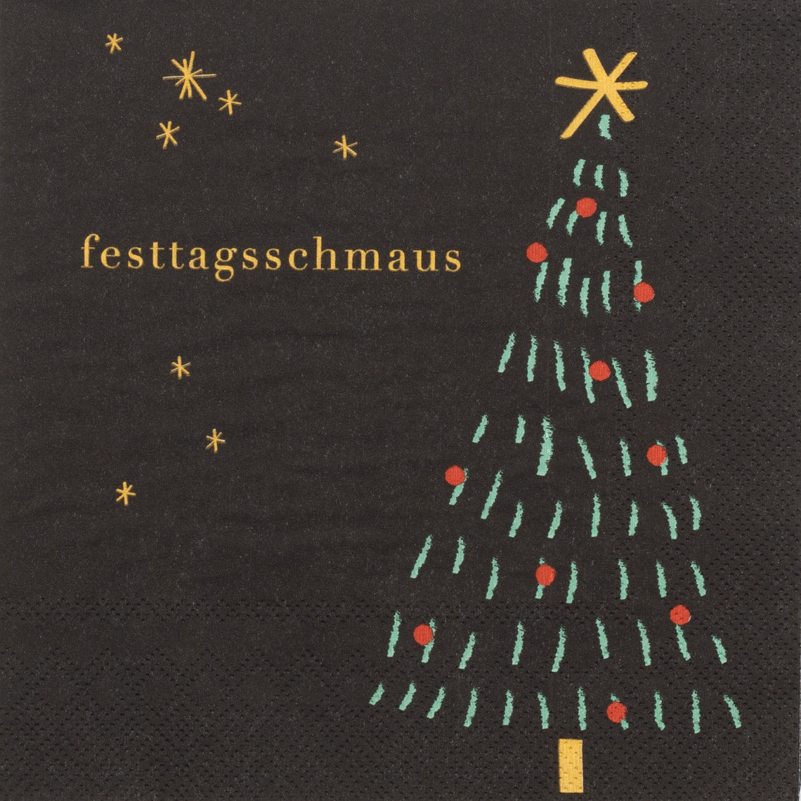 Weihnachtsservietten Festtagsschmaus