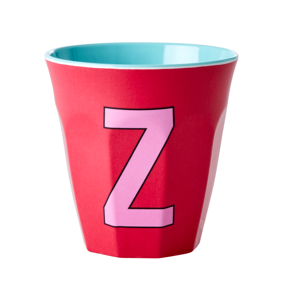 Buchstabenbecher Rot Z