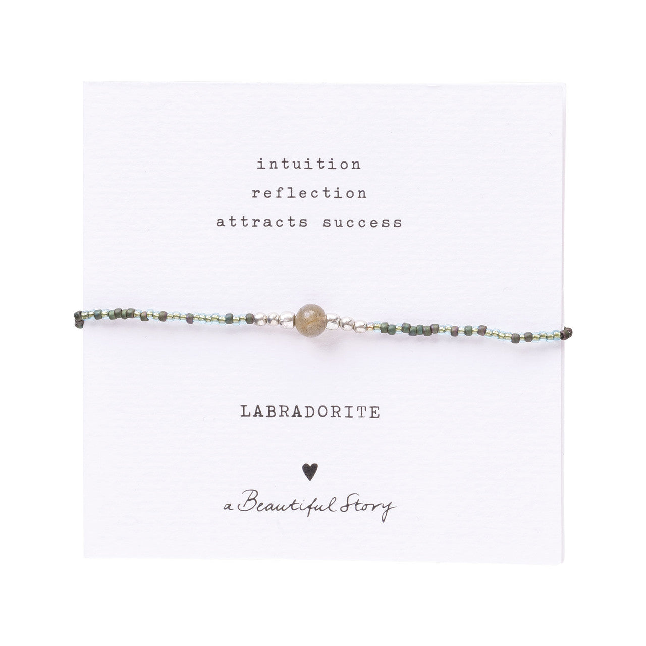 Iris Card Labradorit Silber Armband