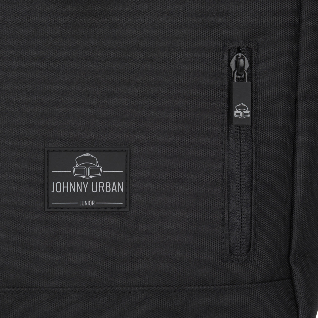Kinderrucksack Rolltop Aaron schwarz