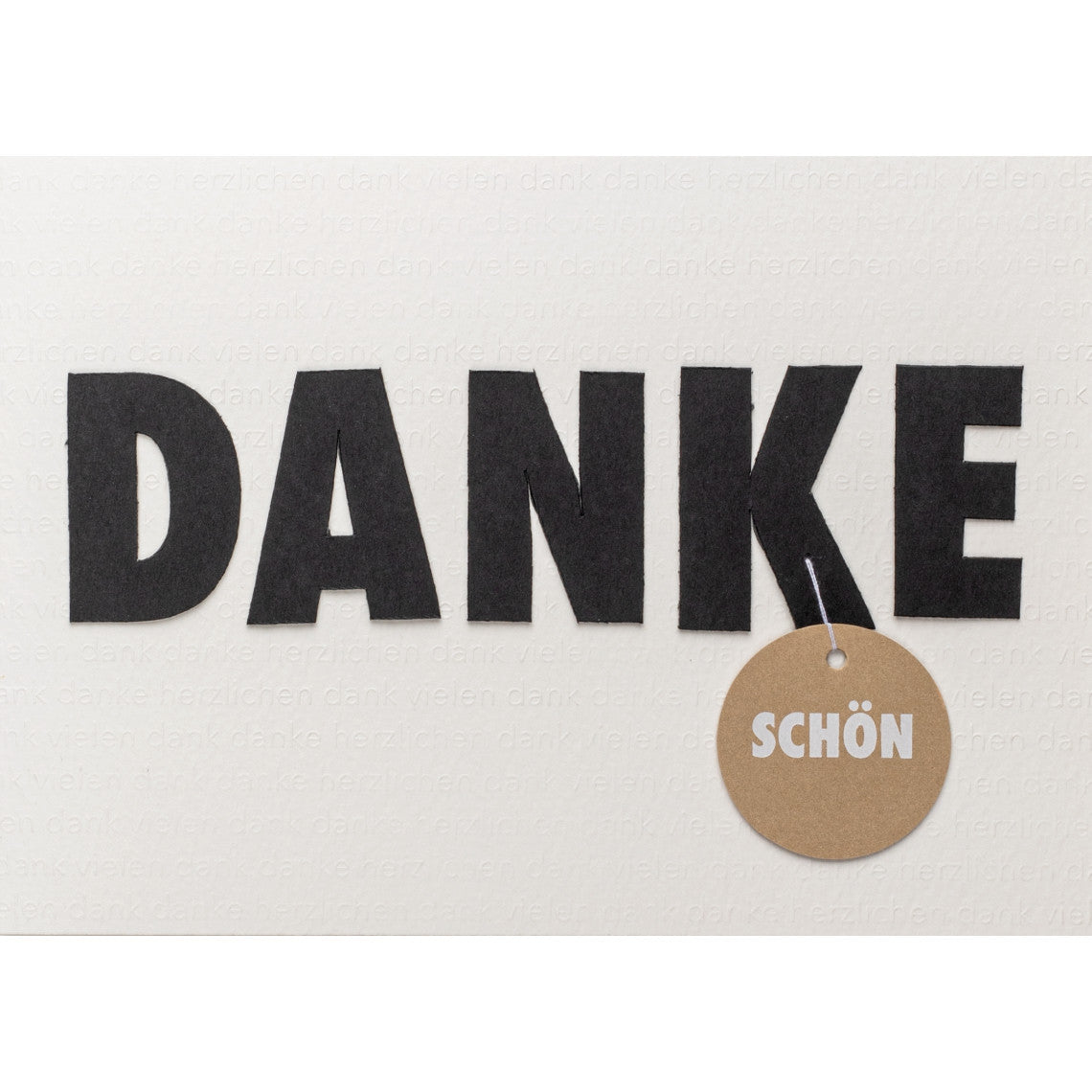 Klappkarte Danke