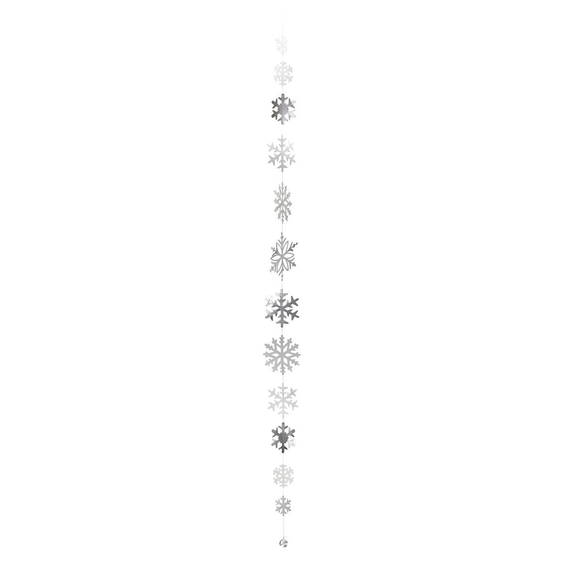 Schneeflockenkette kleine Schneeflocken