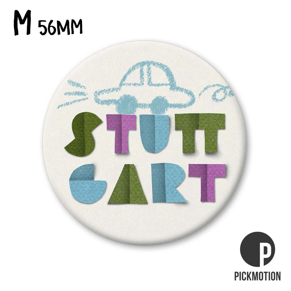 Magnet M - Stuttgart Cut Out