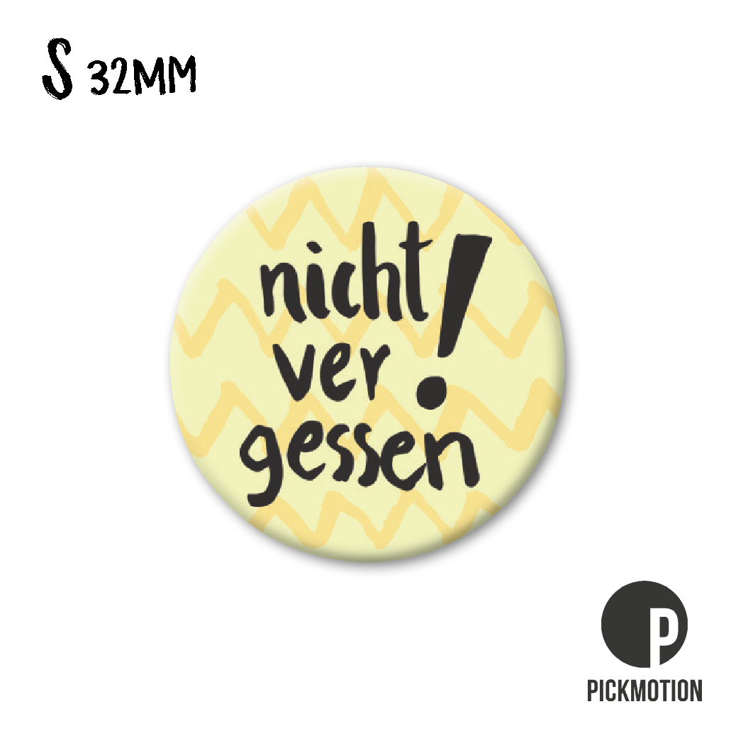 Magnet S -Nicht vergessen