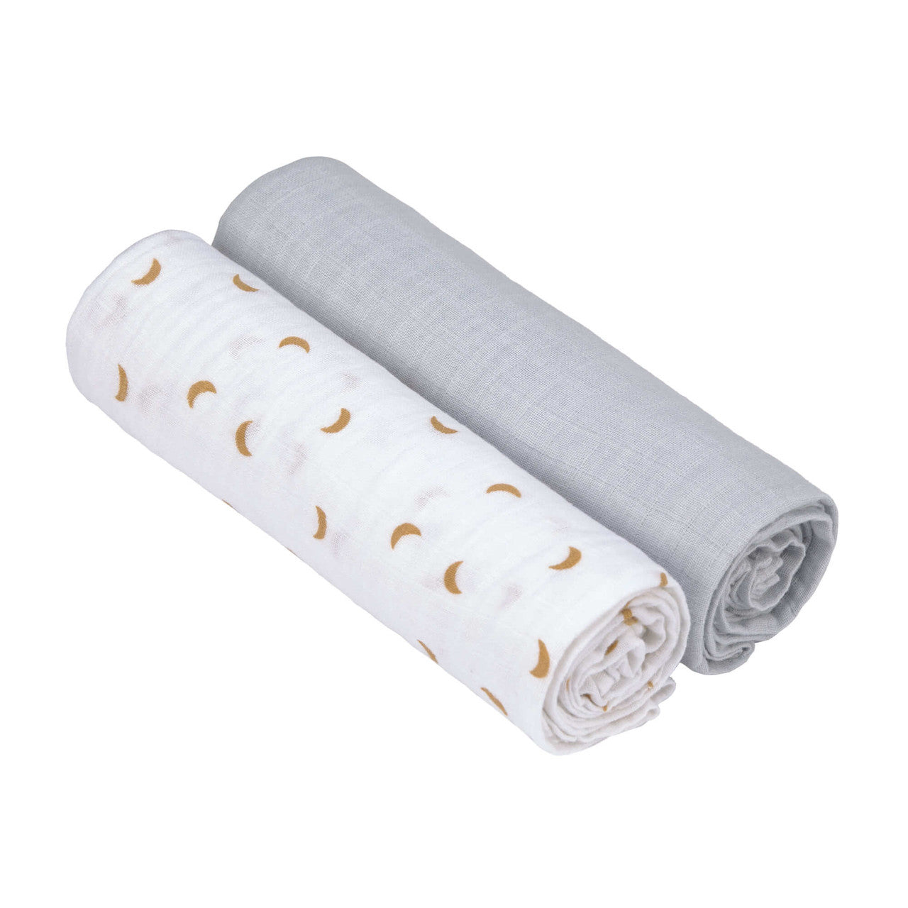 Pucktuch hellgrau Swaddle & Burp Blanket XL