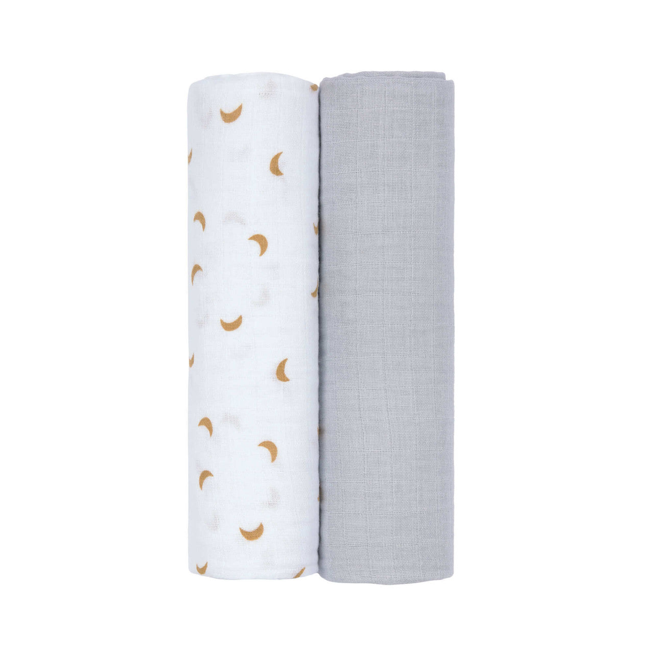 Pucktuch hellgrau Swaddle & Burp Blanket XL