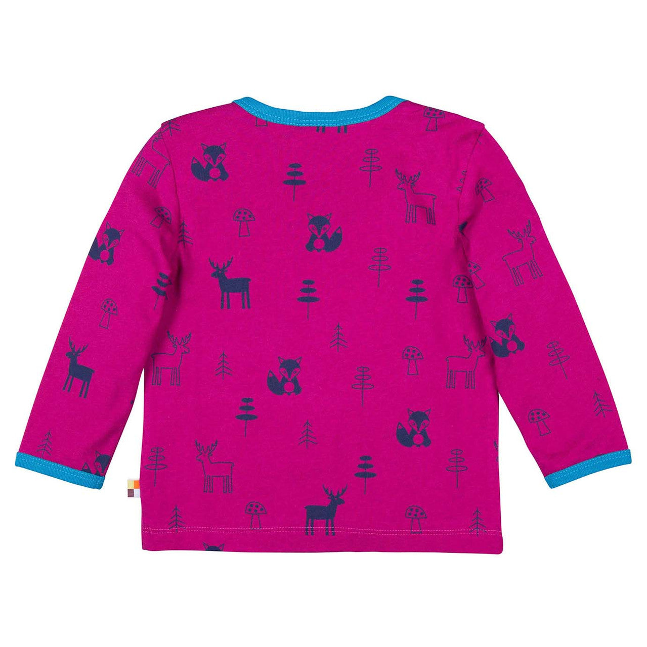 Langarm-Shirt Woll-Anteil - Orchid - Loud+Proud