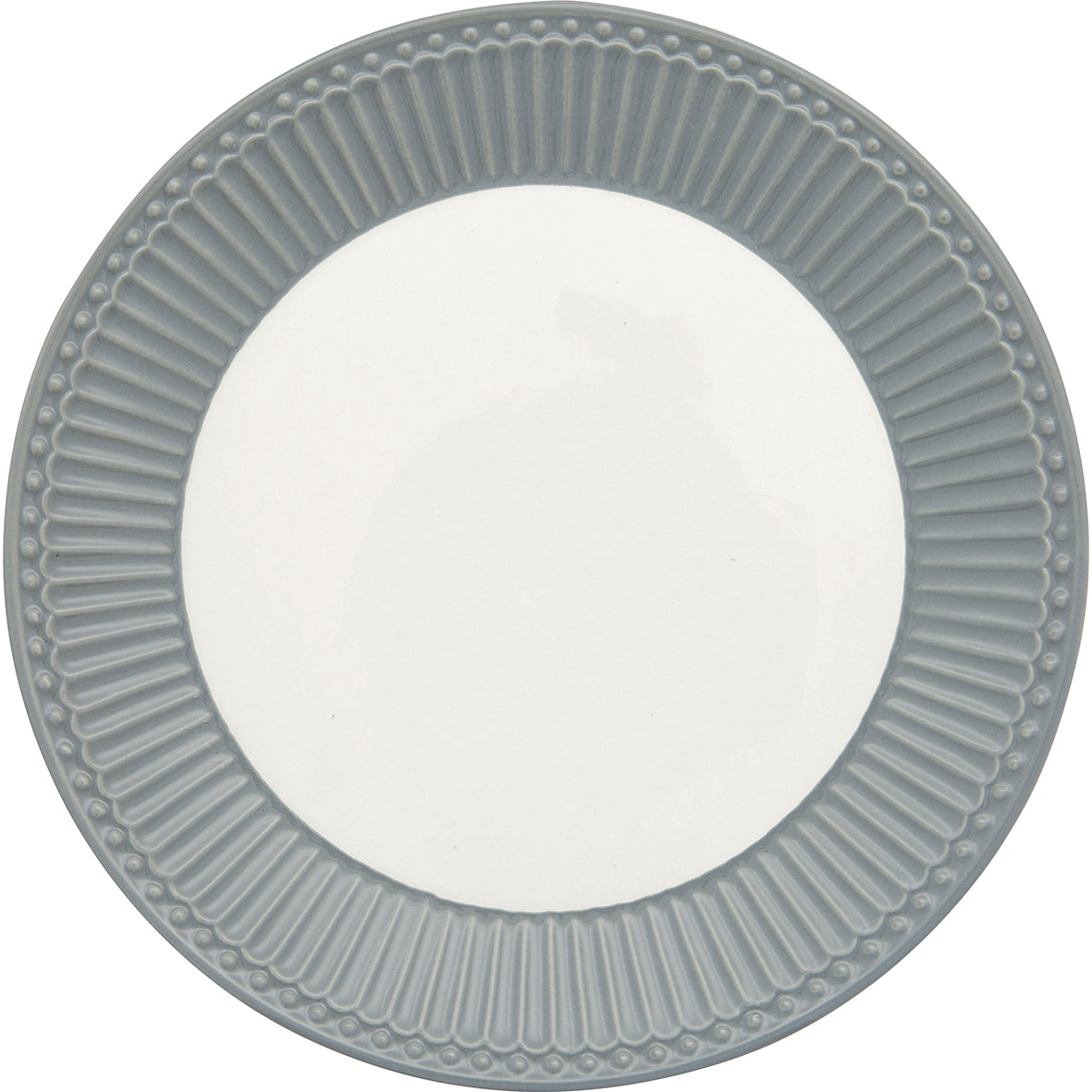 Frühstücksteller Alice - stone grey
