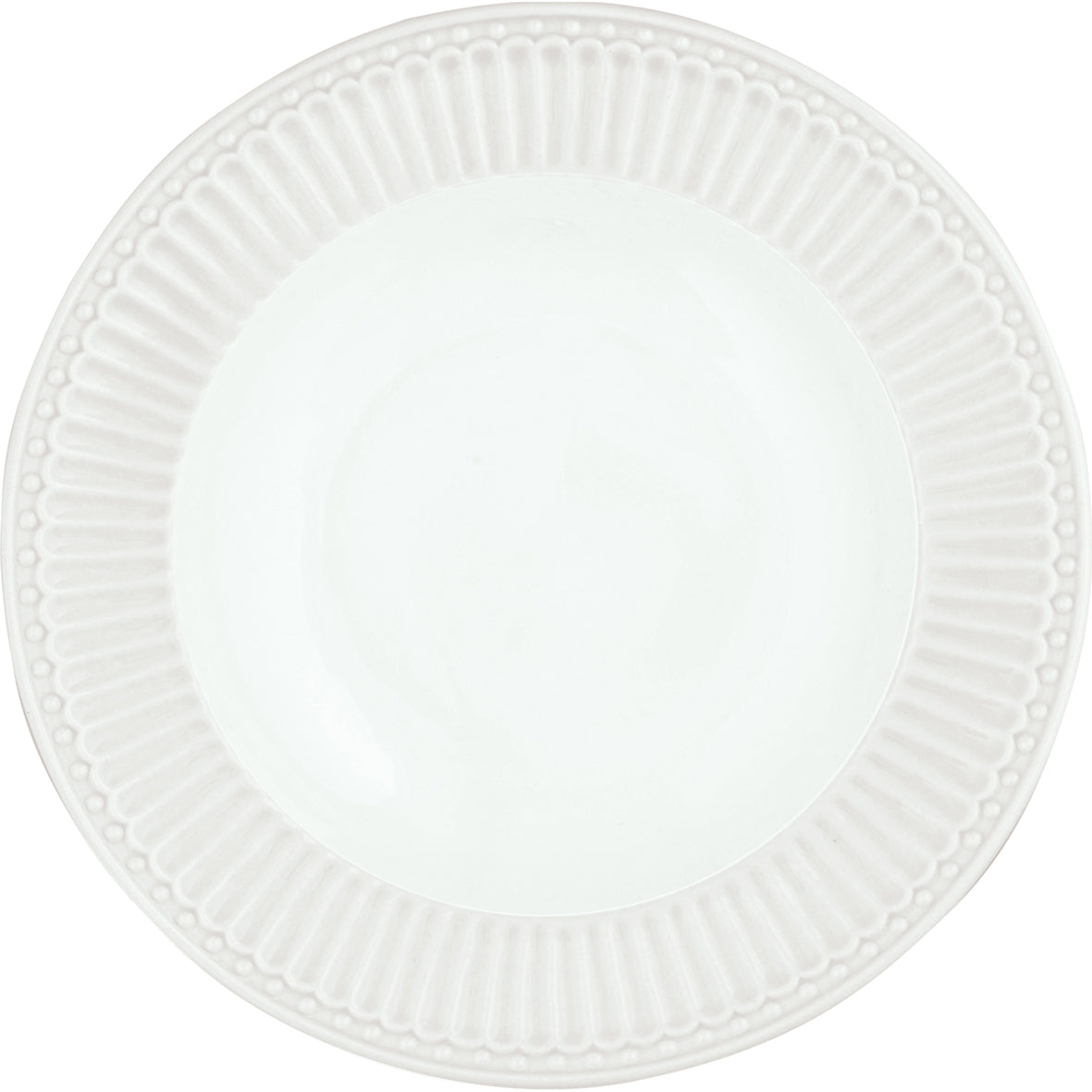Dessertteller Alice - white