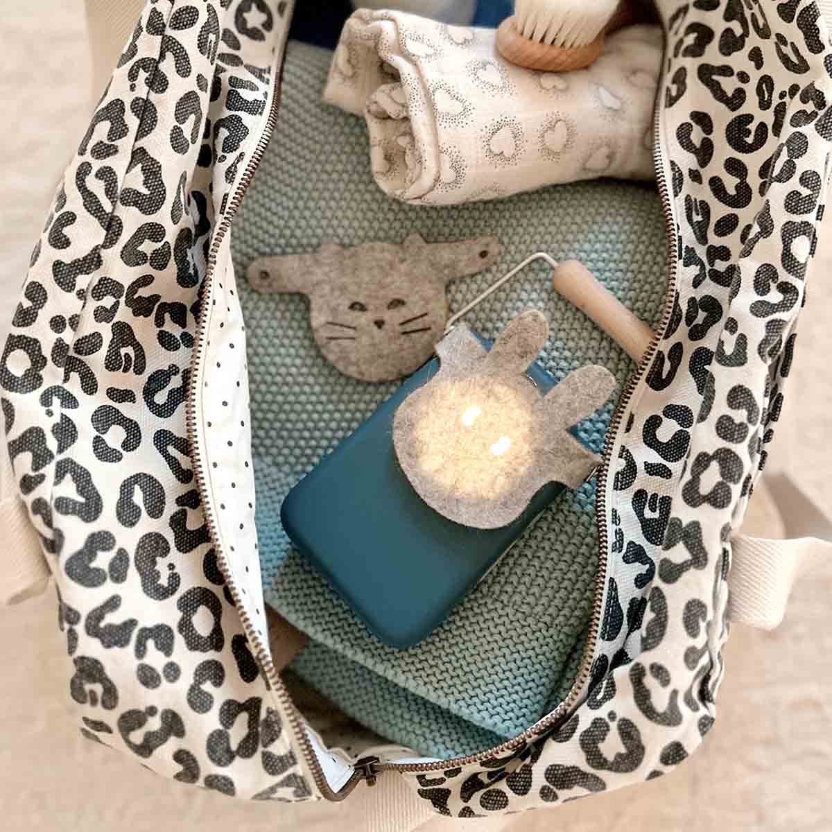 Wickeltasche Raphael Leo Beige
