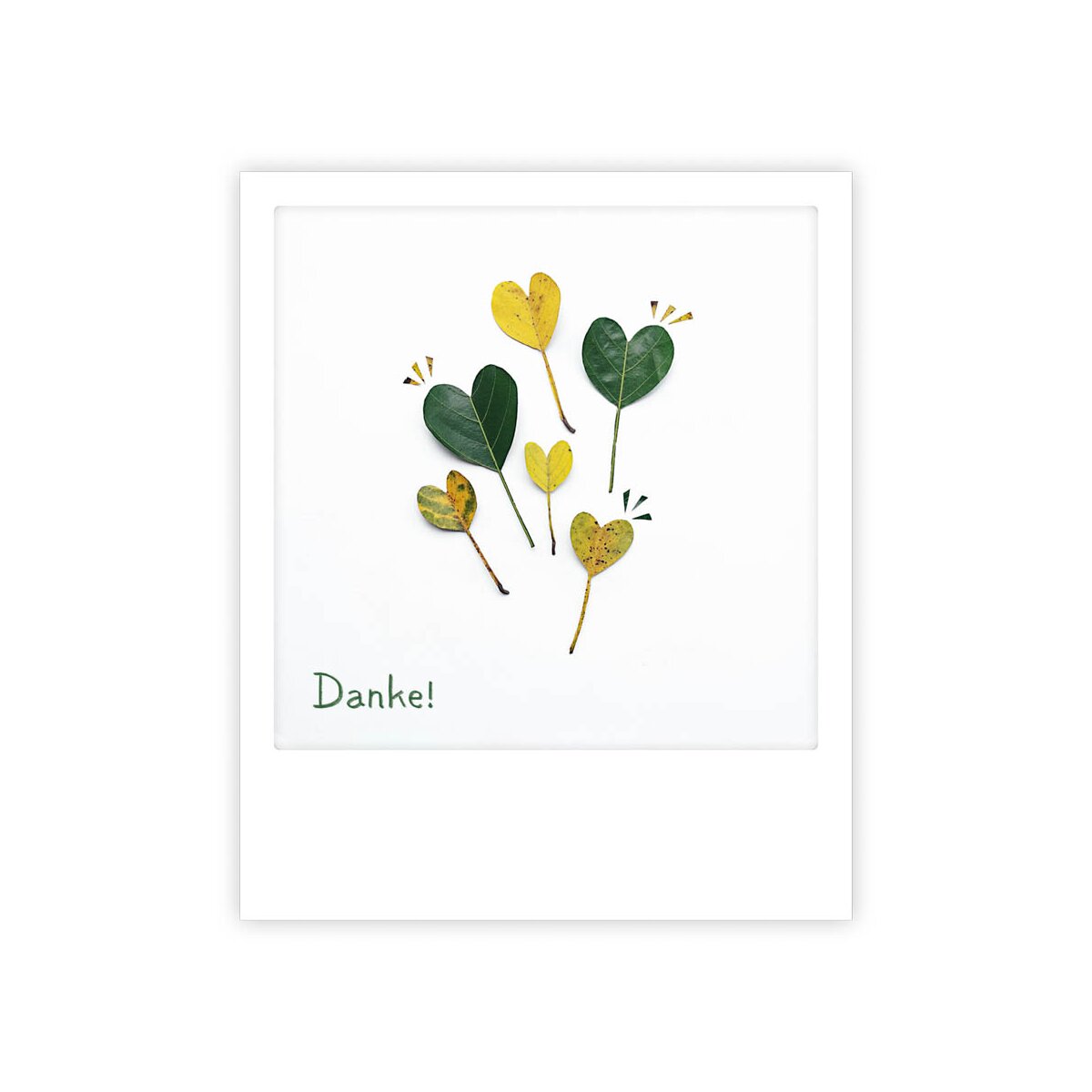Photo Postkarte - Danke