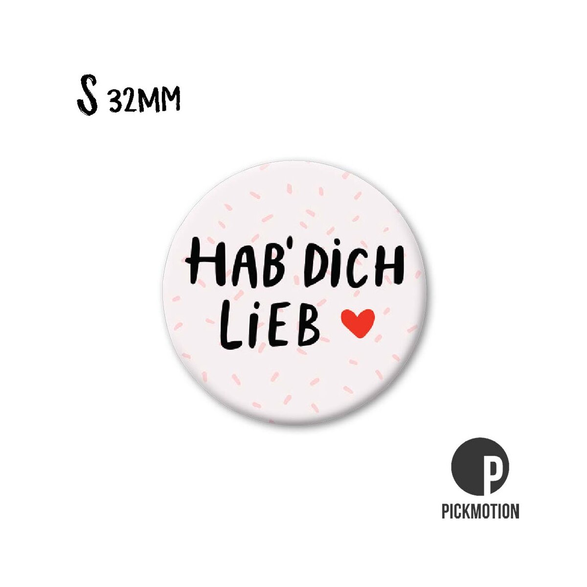 Magnet S - Hab Dich lieb