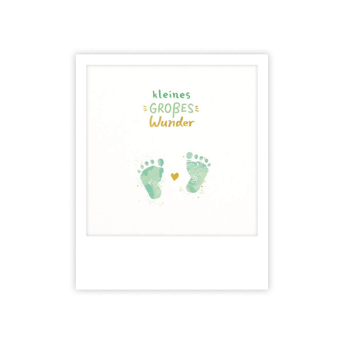 Kleine Postkarte - Kleines Großes Wunder