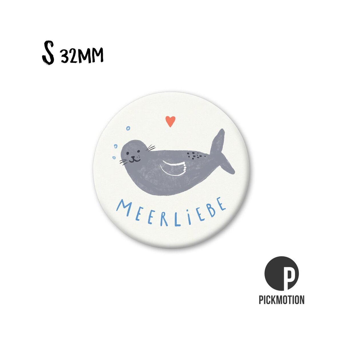 Magnet S - Meerliebe Robbe