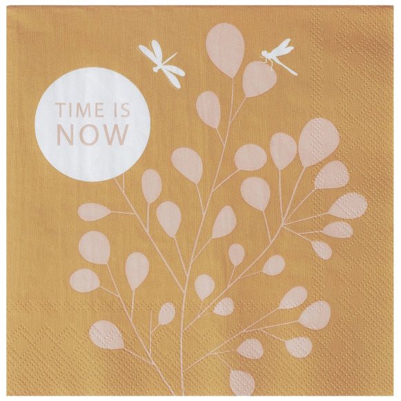 Servietten Time is now