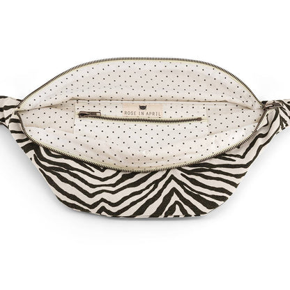 Bauchtasche Elisa Zebra Beige