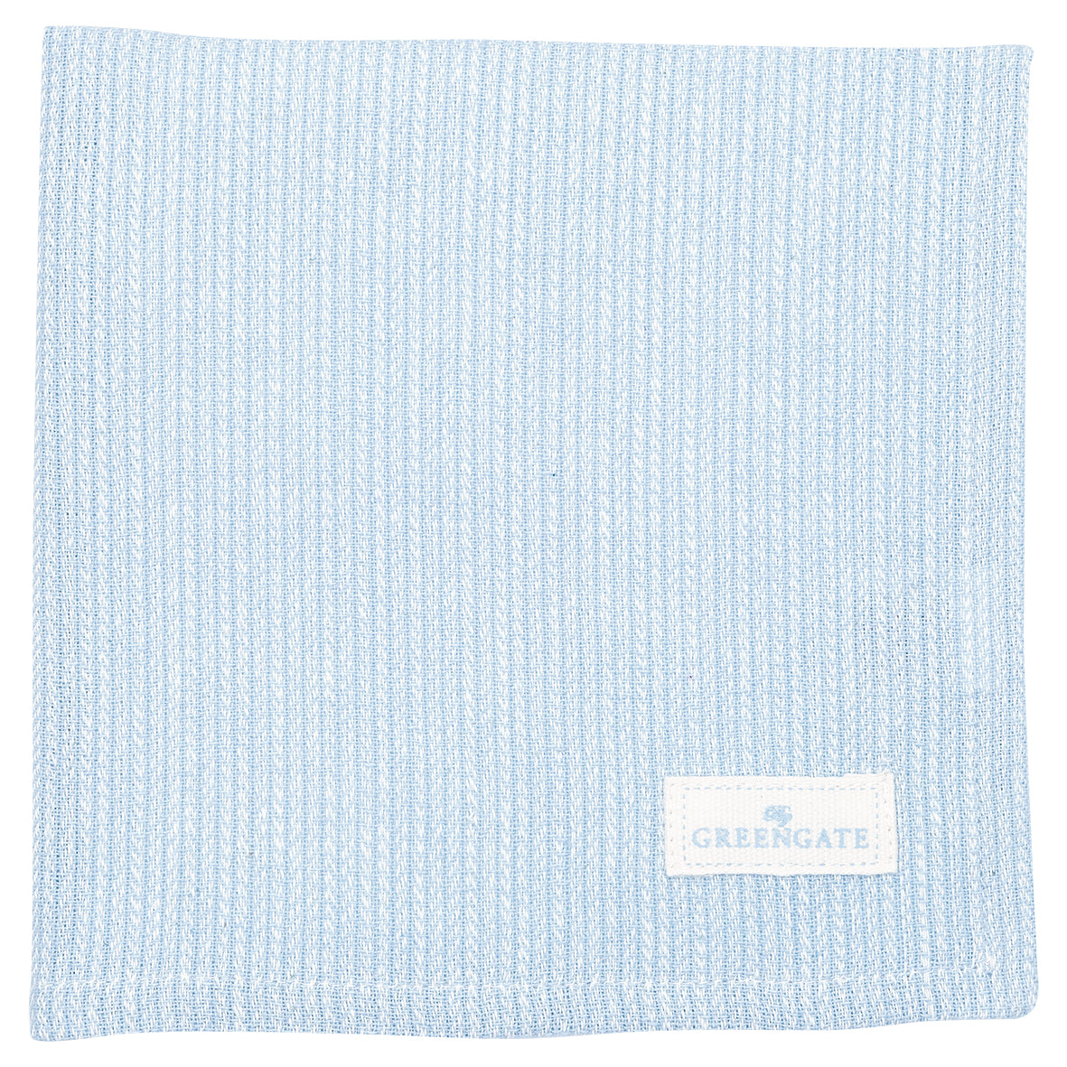 Stoffserviette Alicia hellblau
