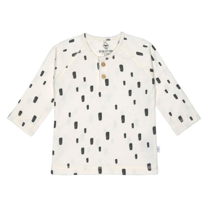 Baby Langarmshirt Bricks Milky