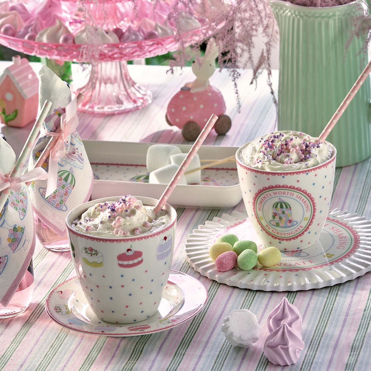 Latte Cup Tenna white