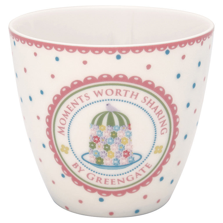 Latte Cup Tenna white