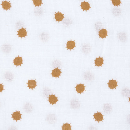 Pucktuch weiss mit SonneSwaddle & Burp Blanket XL