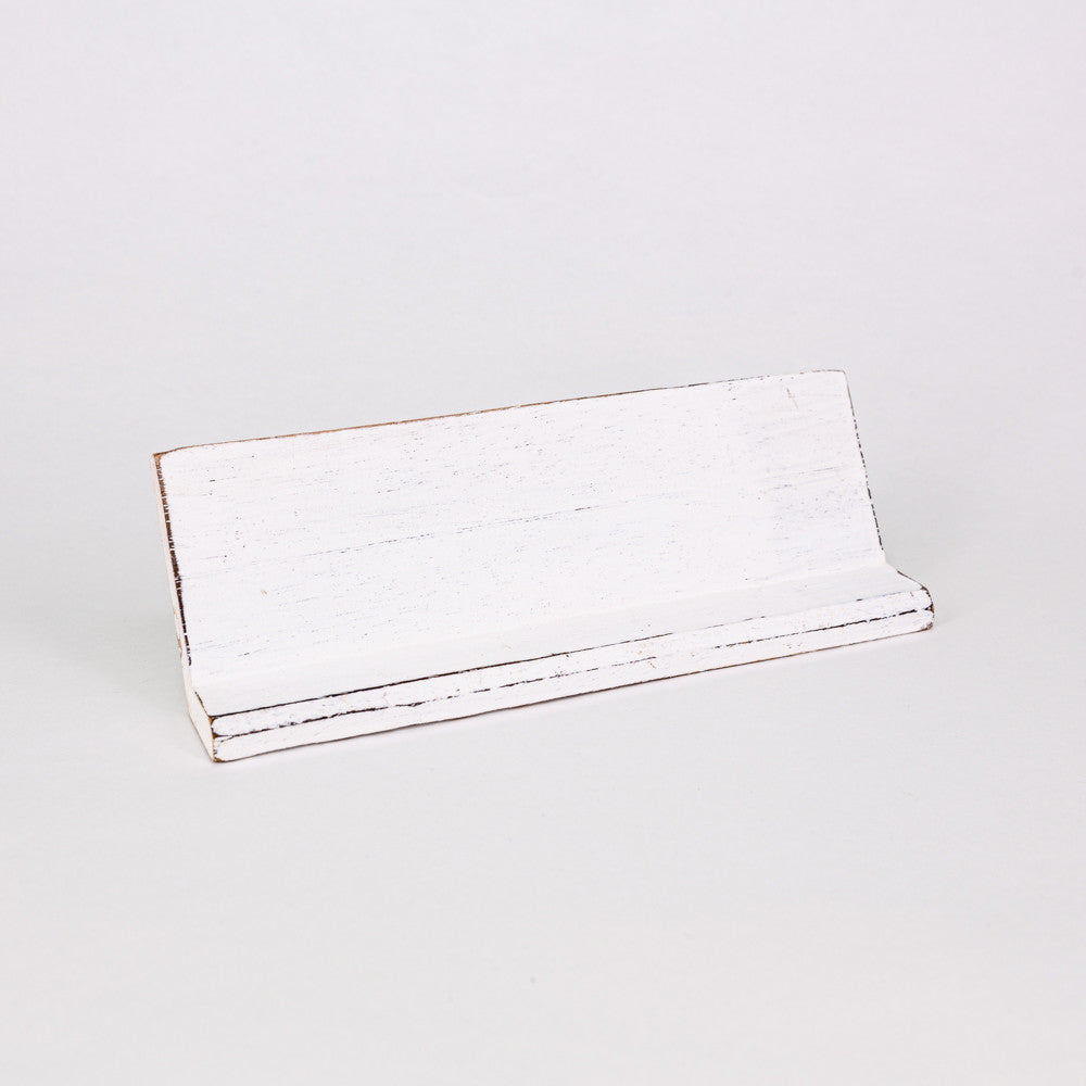 Buchstabenbrett 30 cm weiß