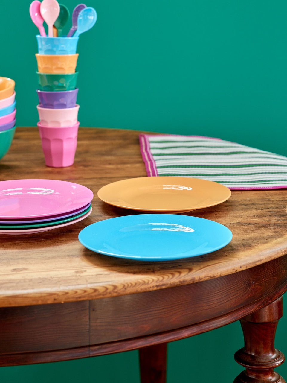 Melamine Frühstücksteller Lila